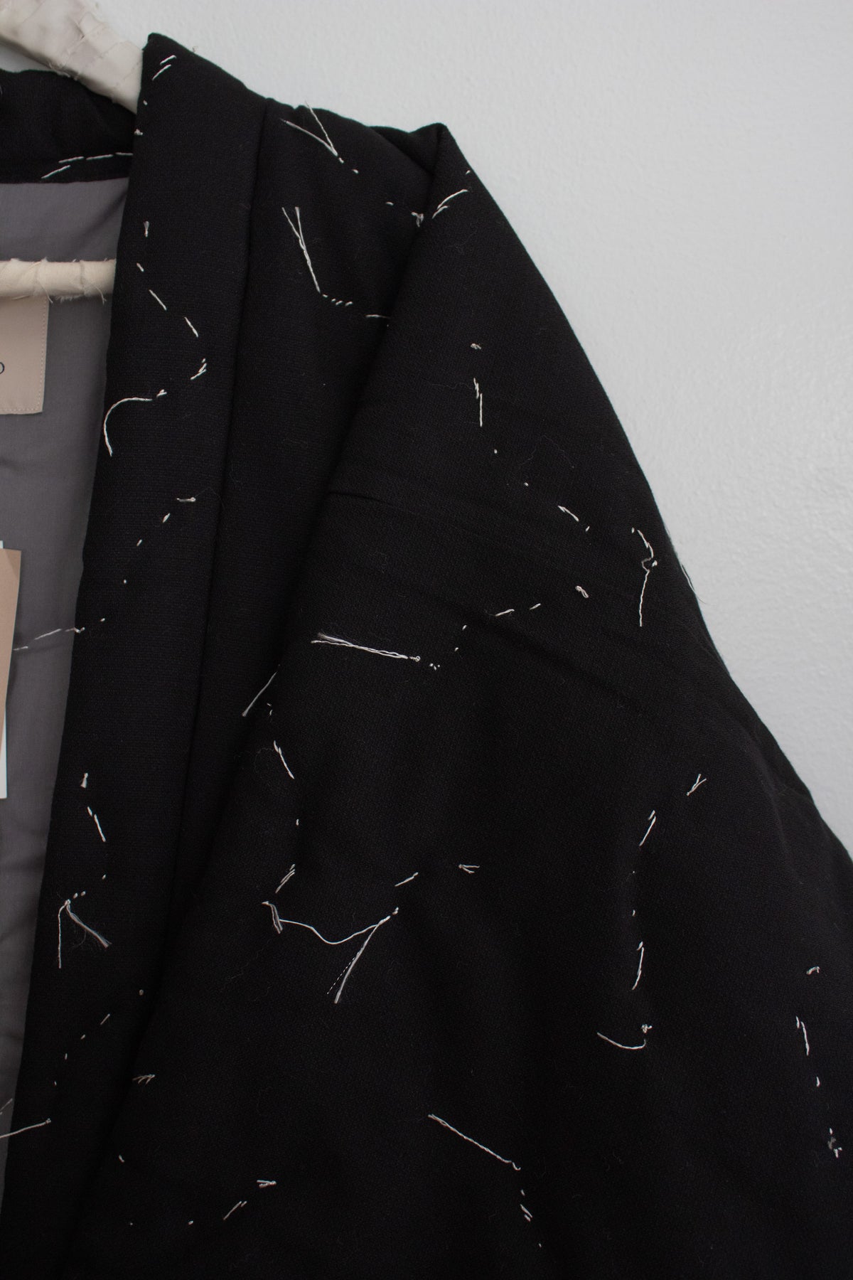 N° 114 constellation hanten - light stitching - sumi black