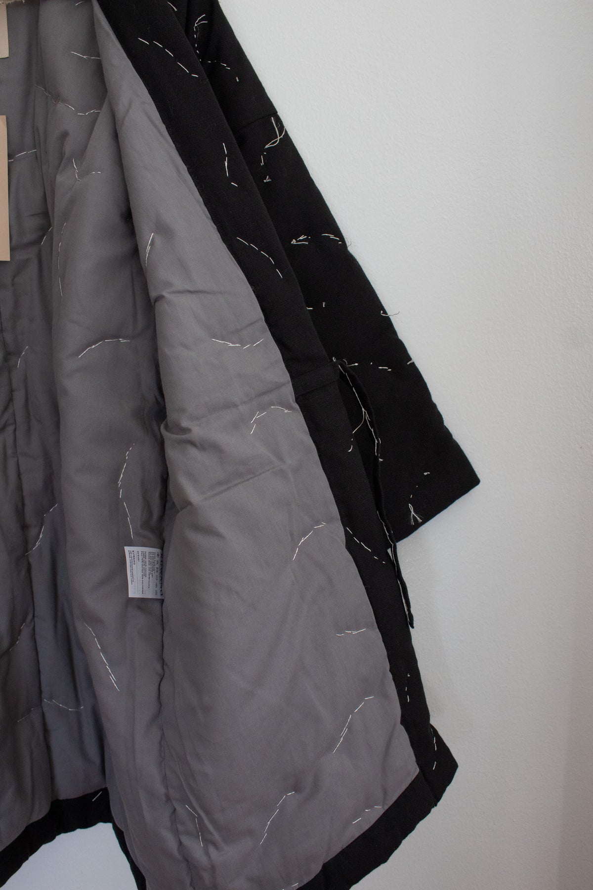 N° 114 constellation hanten - light stitching - sumi black