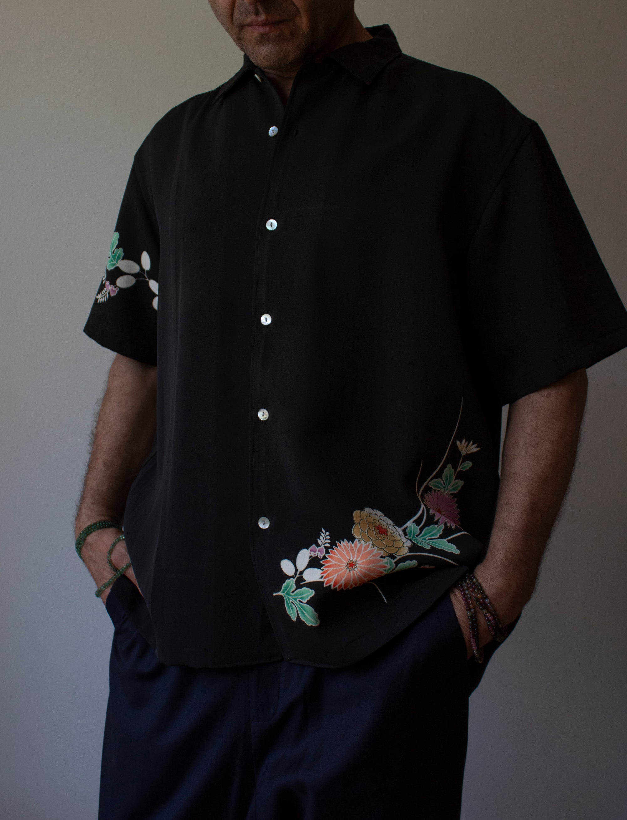 N° 259 garden bowling shirt - L