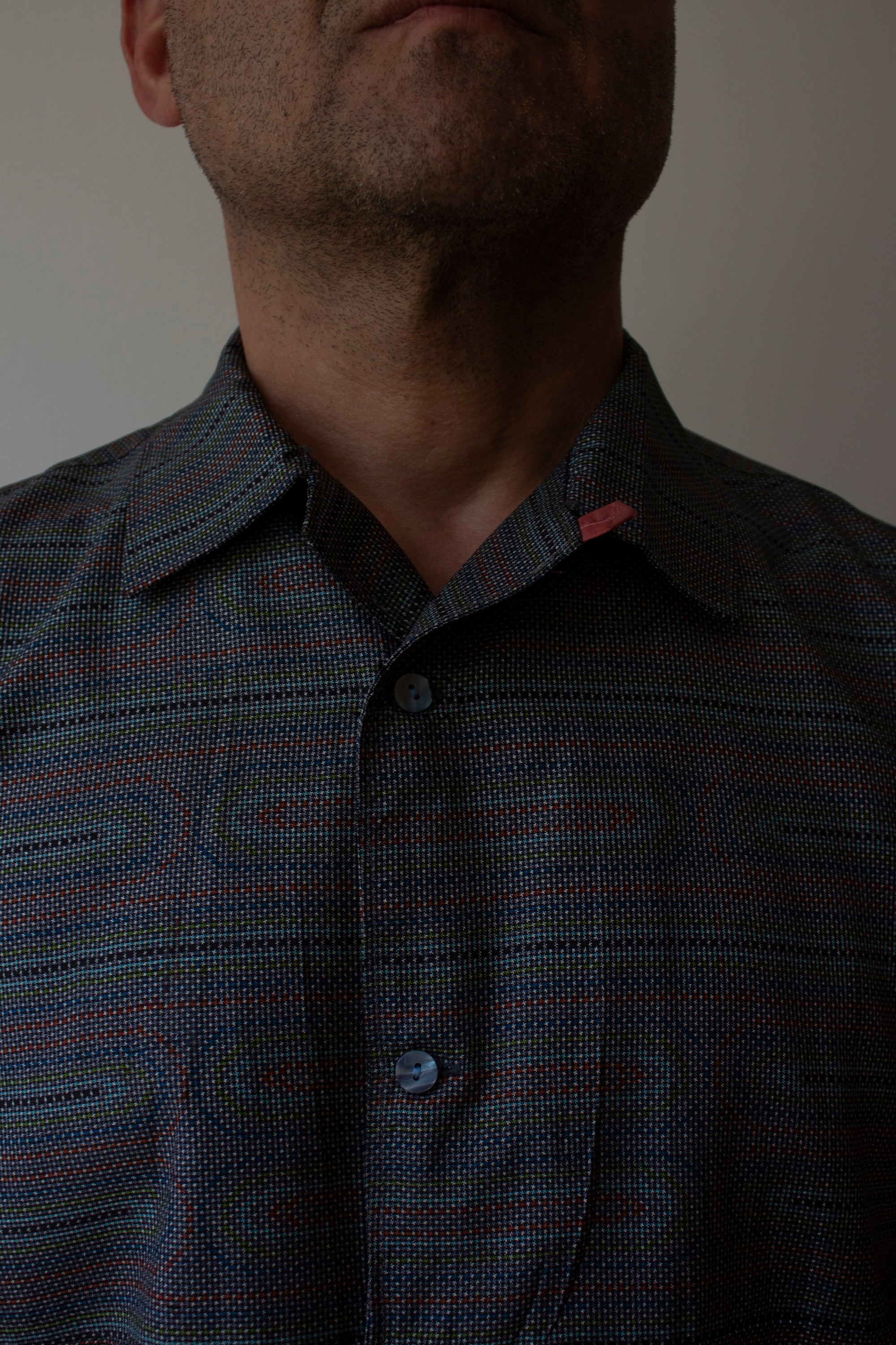 N° 259 galaxy bowling shirt - L