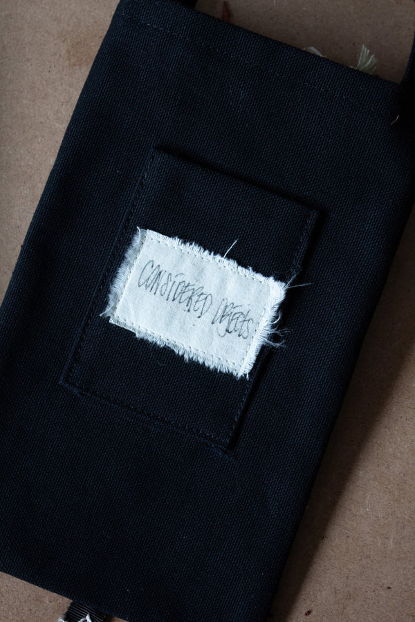 N° 113 crushed bloom crossbody phone pouch - taiyo yellow
