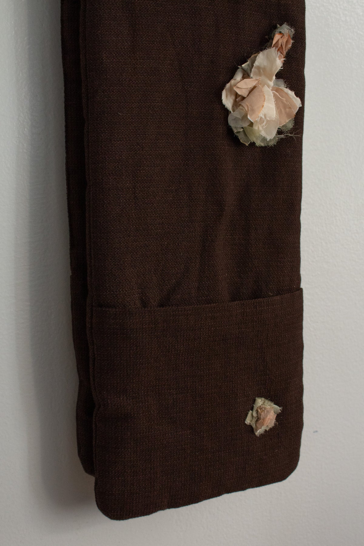N° 123 crushed blooms scarf - momo peach
