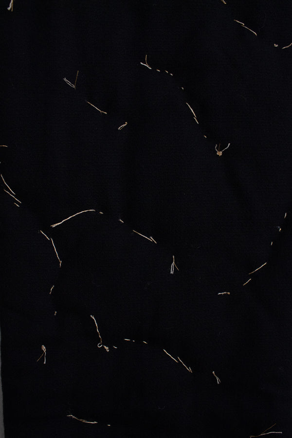 N° 123 constellation scarf - sumi black/gold