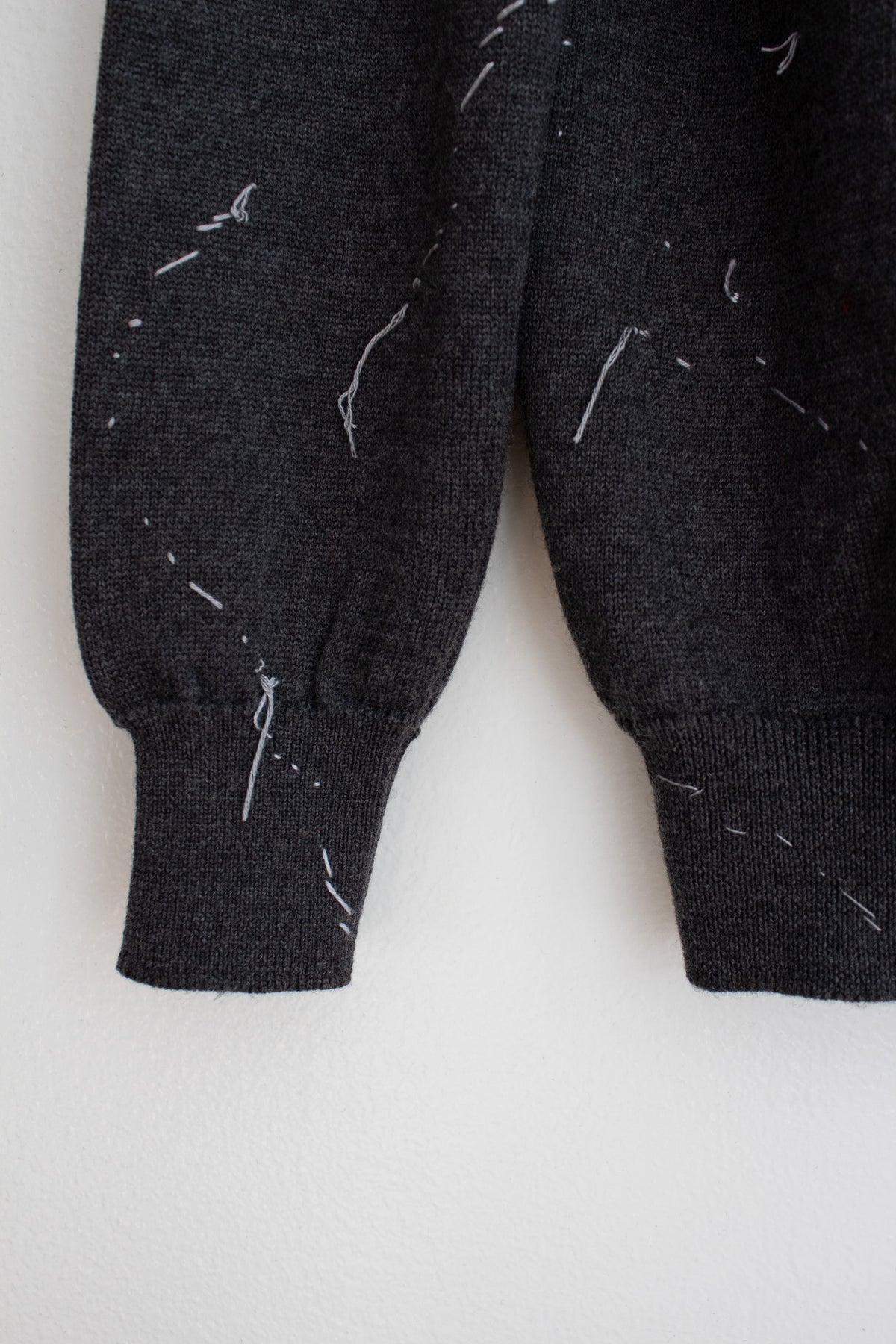 N° 64 constellation v-neck cardigan - ibiguro grey - M
