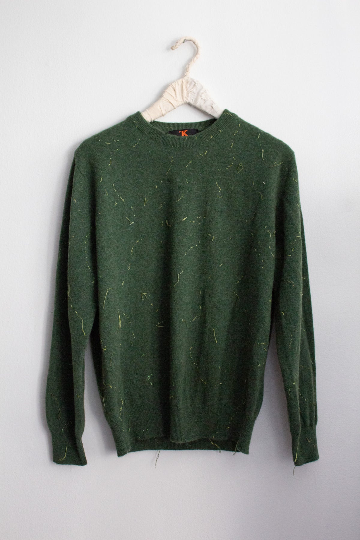 N° 64 constellation crewneck sweater - matcha green - M