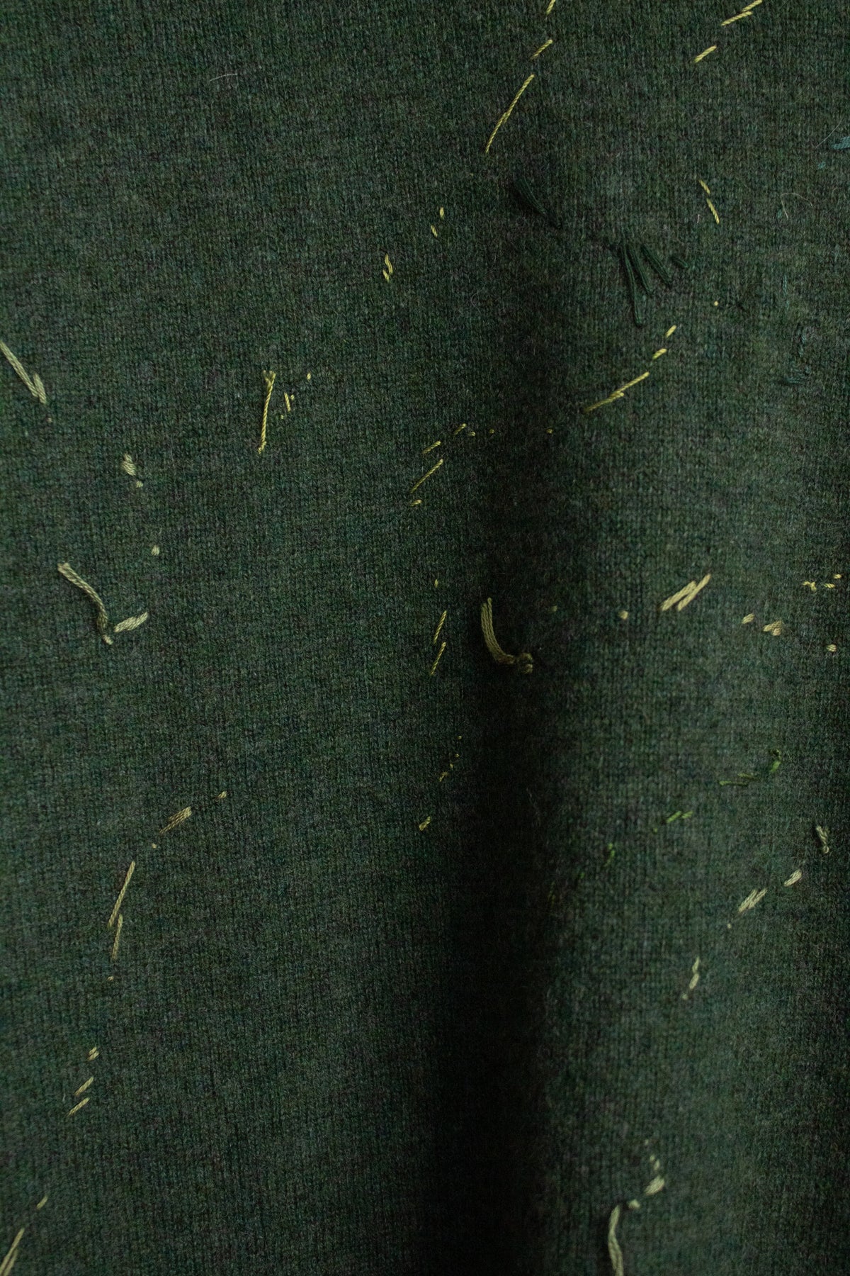 N° 64 constellation crewneck sweater - matcha green - M
