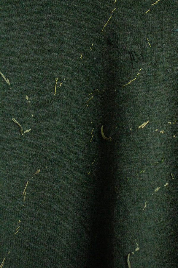 N° 64 constellation crewneck sweater - matcha green - M