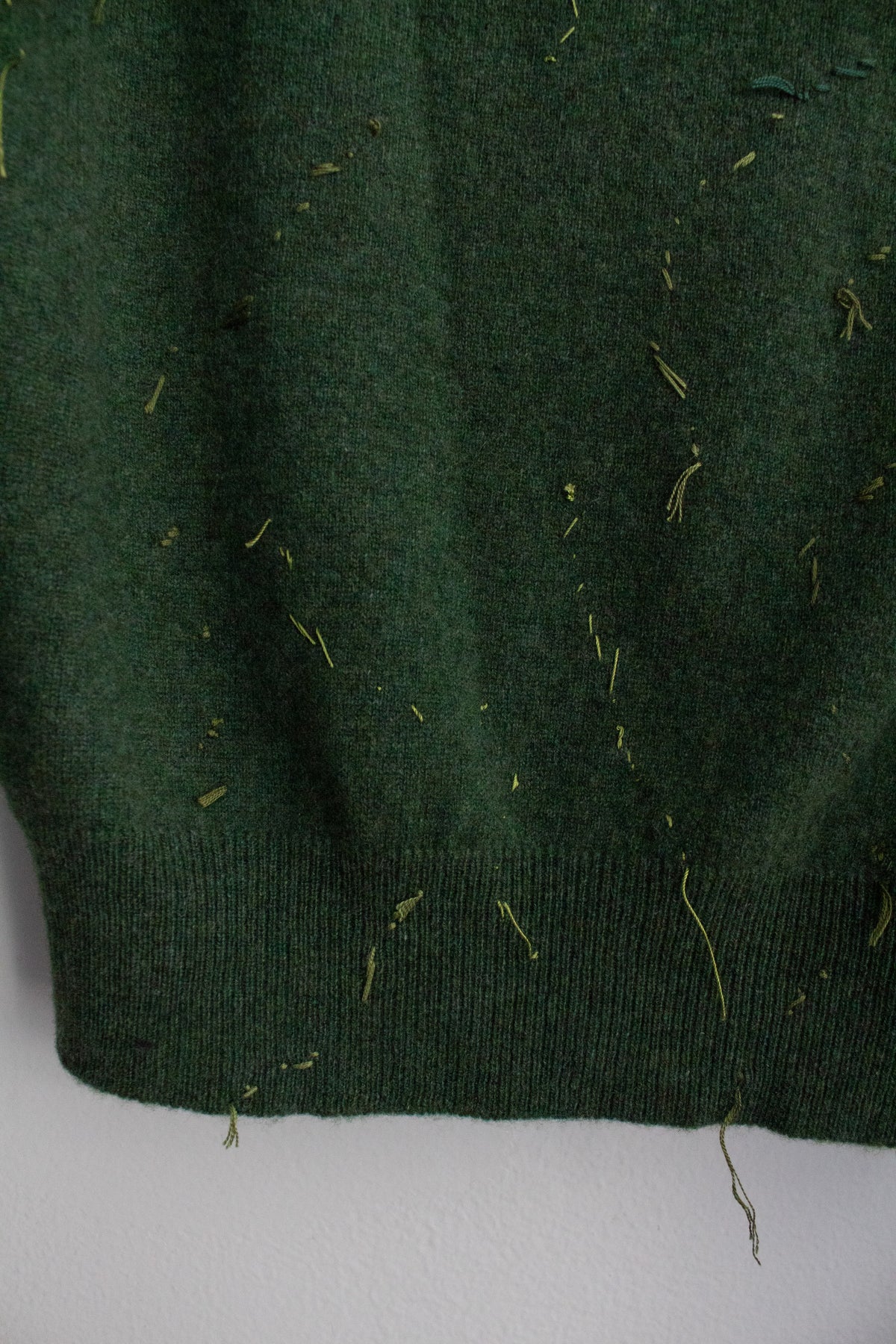 N° 64 constellation crewneck sweater - matcha green - M