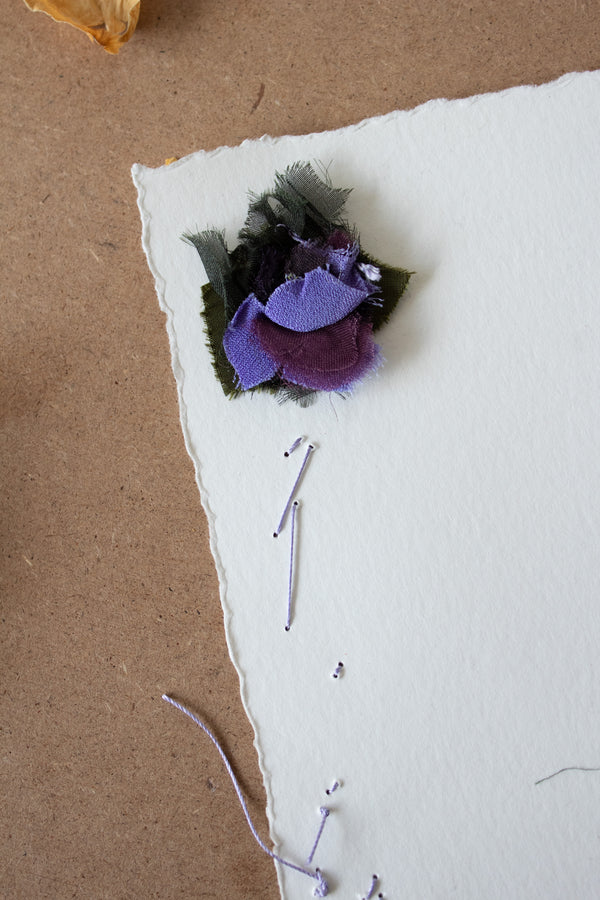 N° 134 constellation crushed blooms postcard 3
