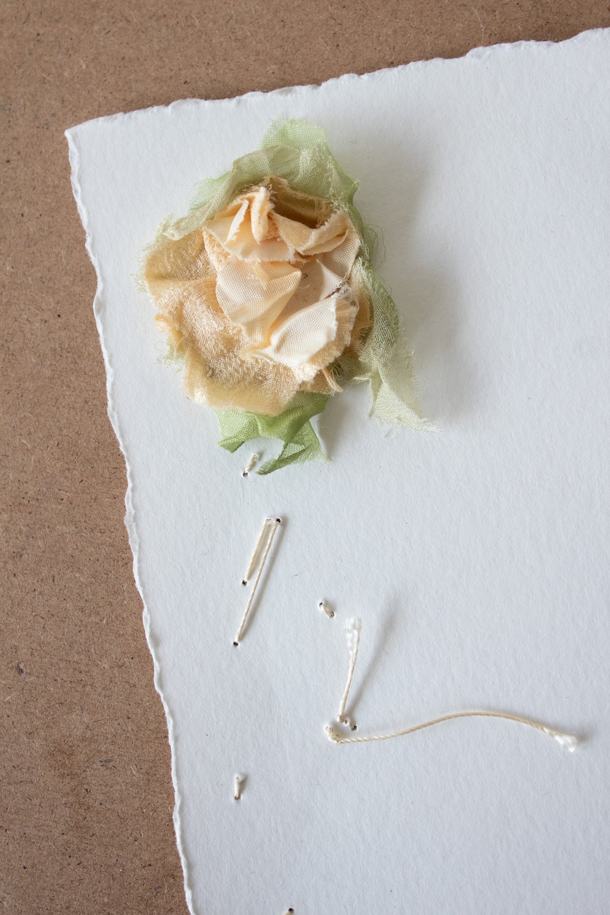 N° 134 constellation crushed bloom postcard - L