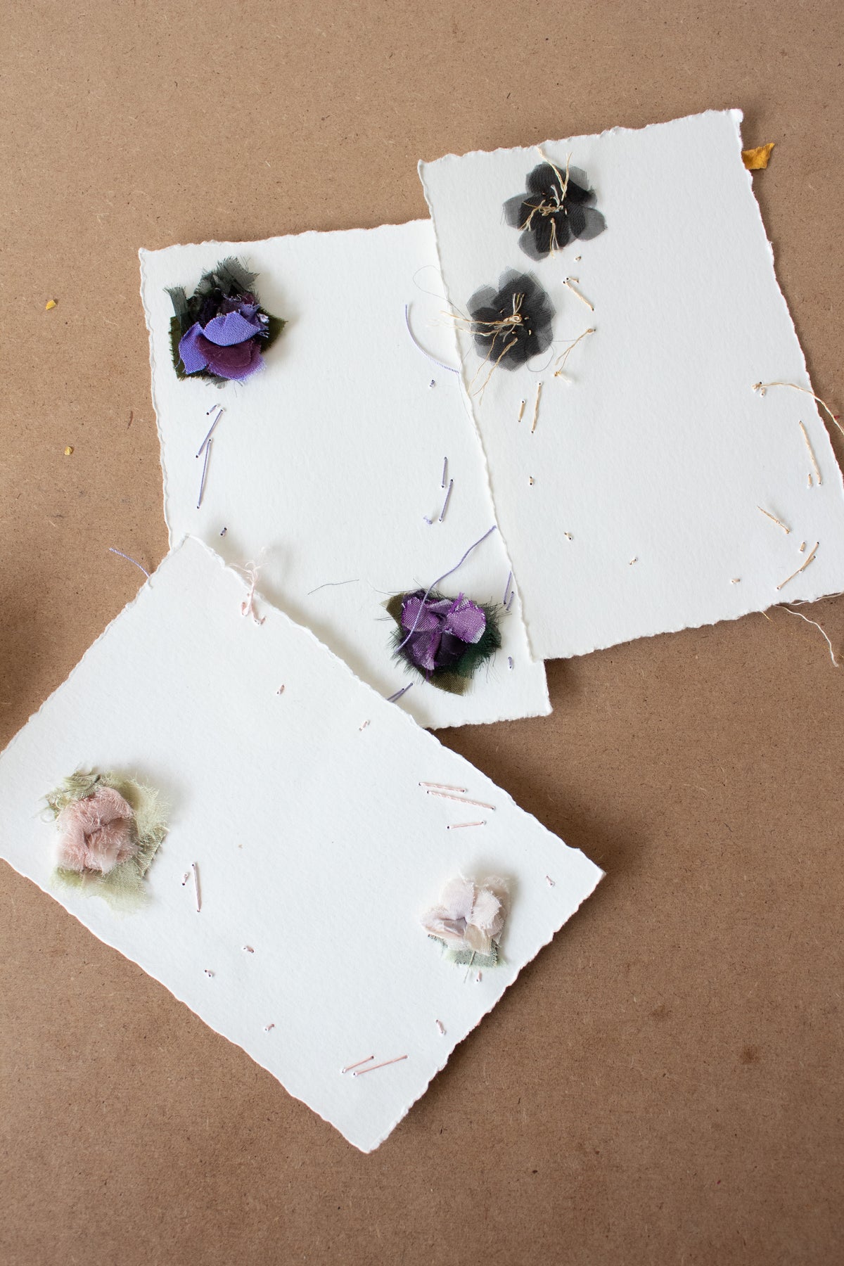 N° 134 constellation crushed blooms postcard 3