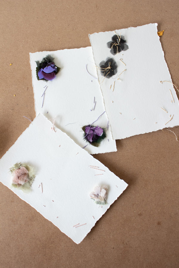 N° 134 constellation crushed blooms postcard 3