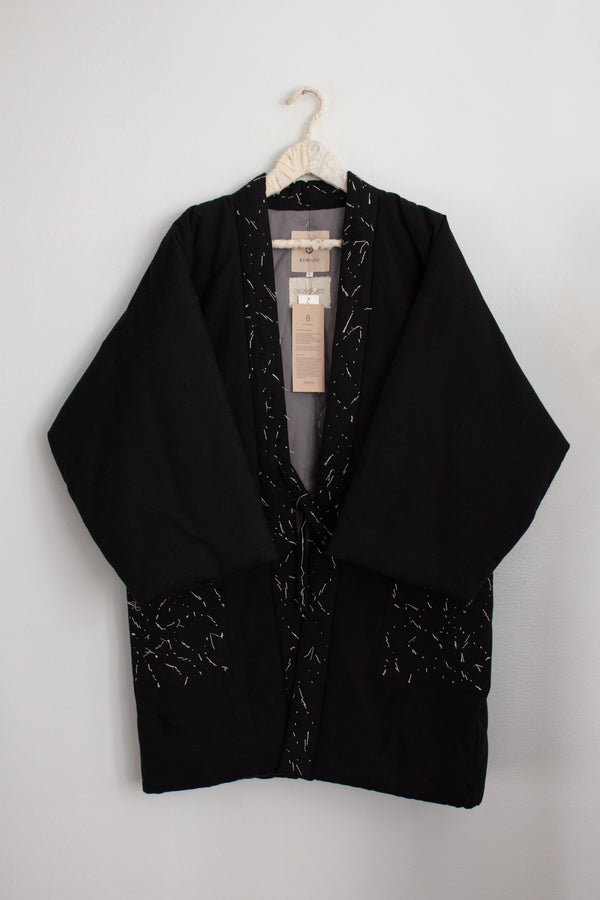 N° 114 sprinkle constellation hanten  - sumi black