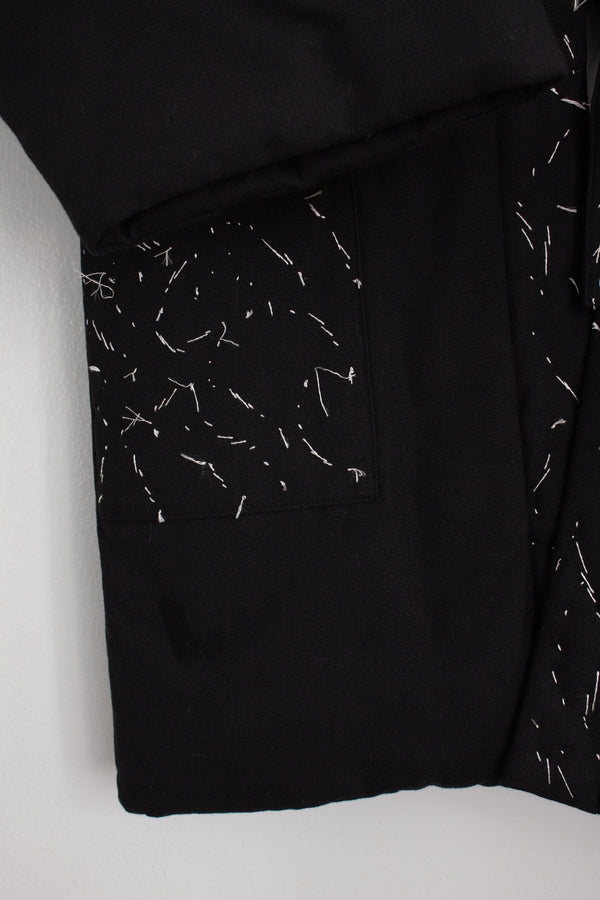 N° 114 sprinkle constellation hanten  - sumi black