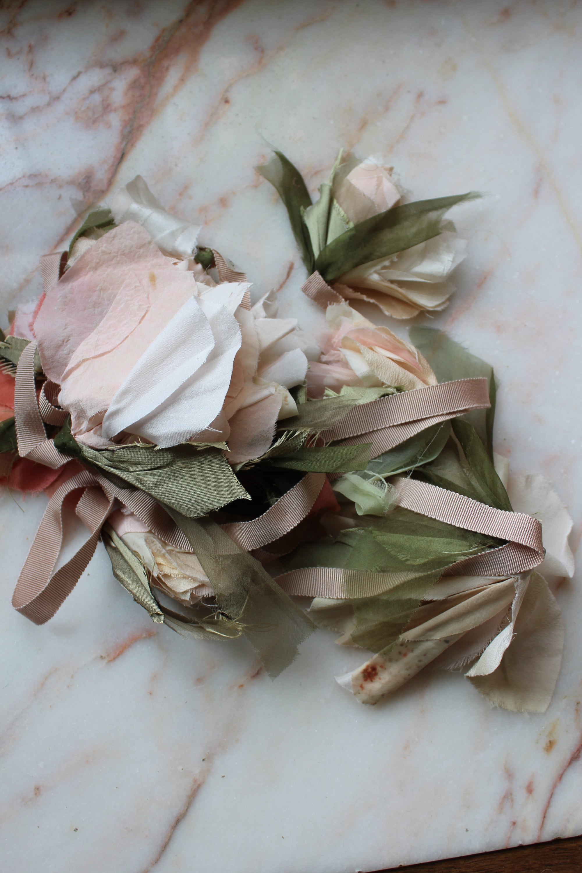 N° 155 falling flower accessory - botanical pink - 5