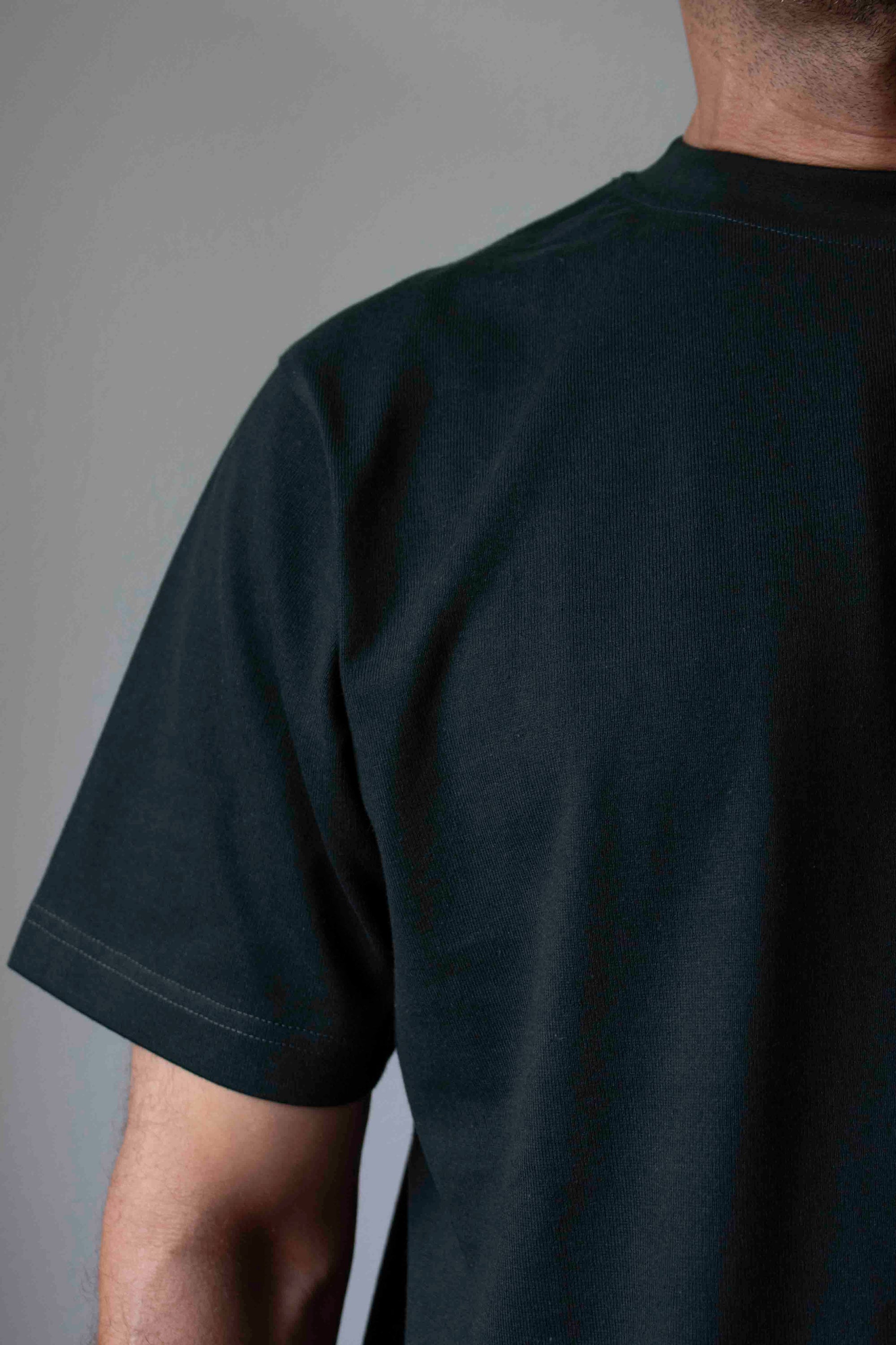 N° 285 heavyweight T-shirt - mori green - L