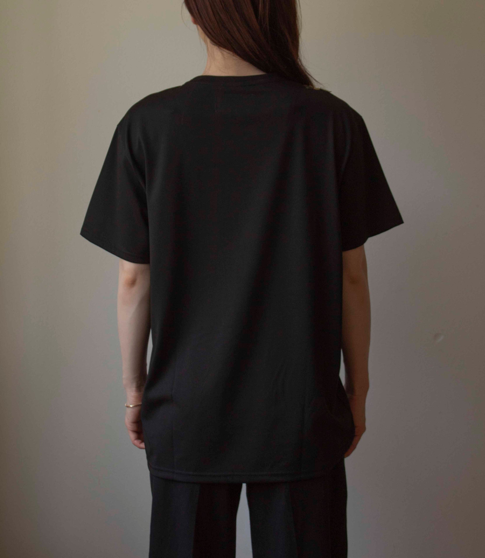 N° 59 nuru multi-pressed flower T-shirt