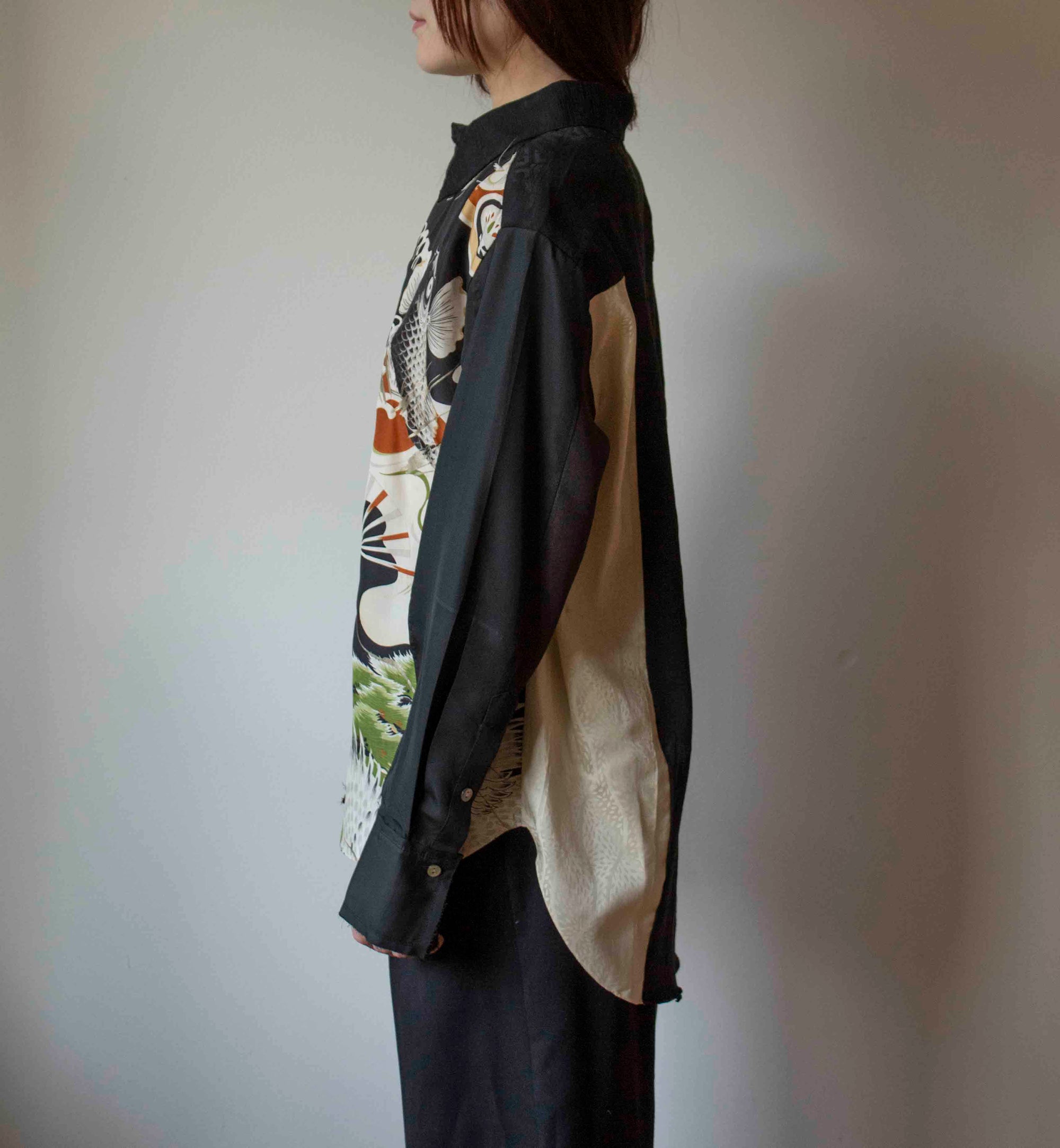 N° 101 koi haori kimono shirt - S