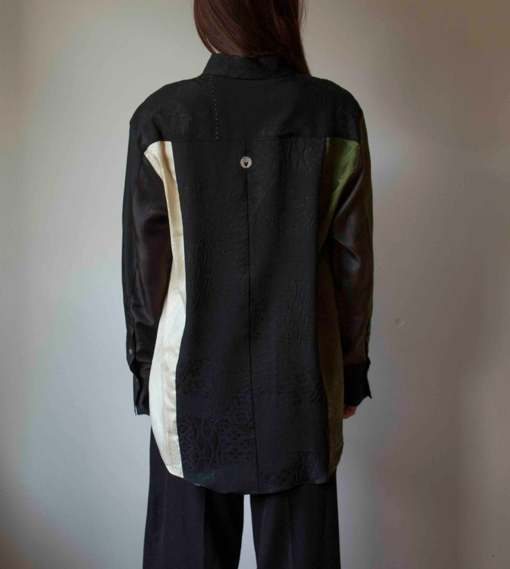 N° 101 koi haori kimono shirt - S