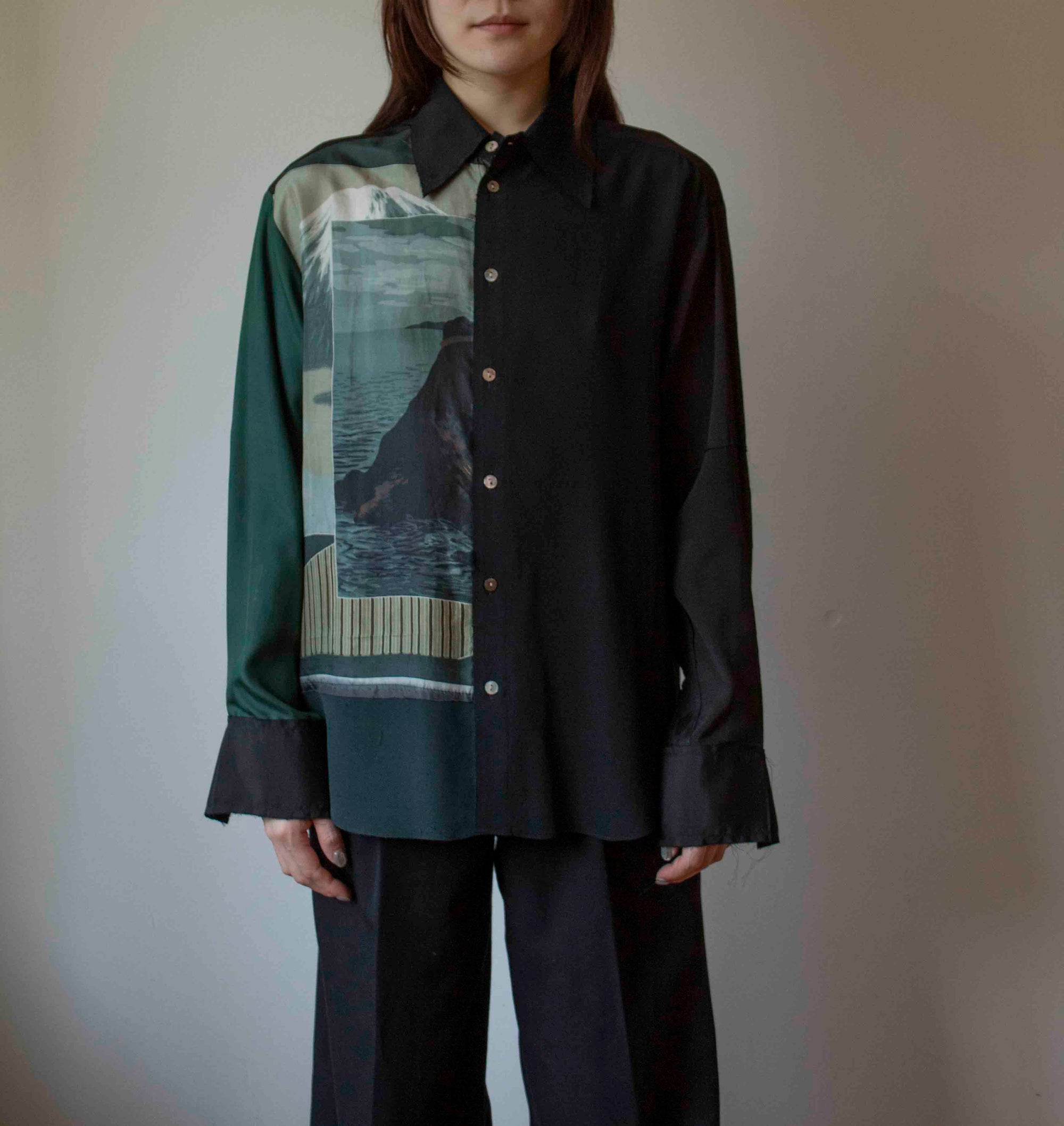 N° 101 midori haori kimono shirt 2 - S