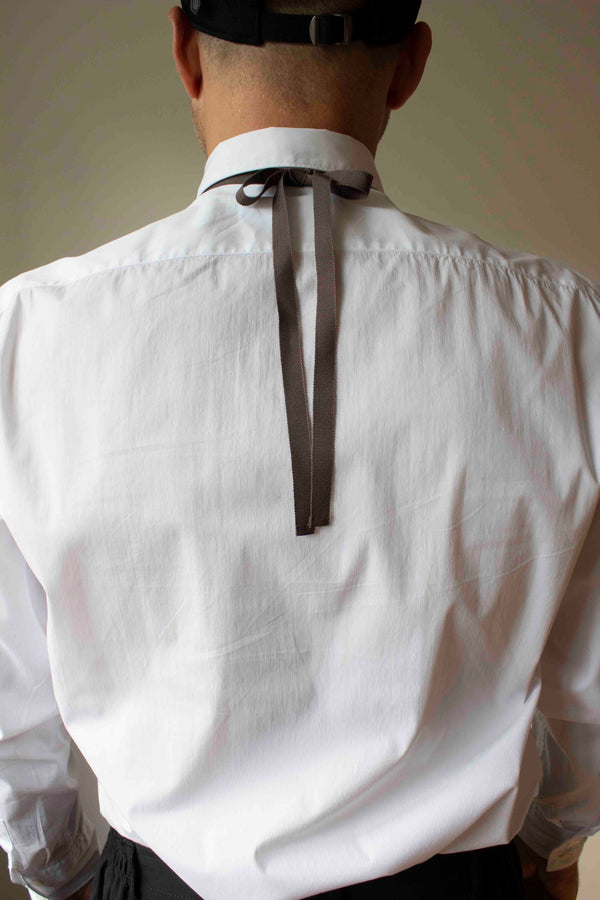 N° 44 crushed bloom tie - sumi black - M