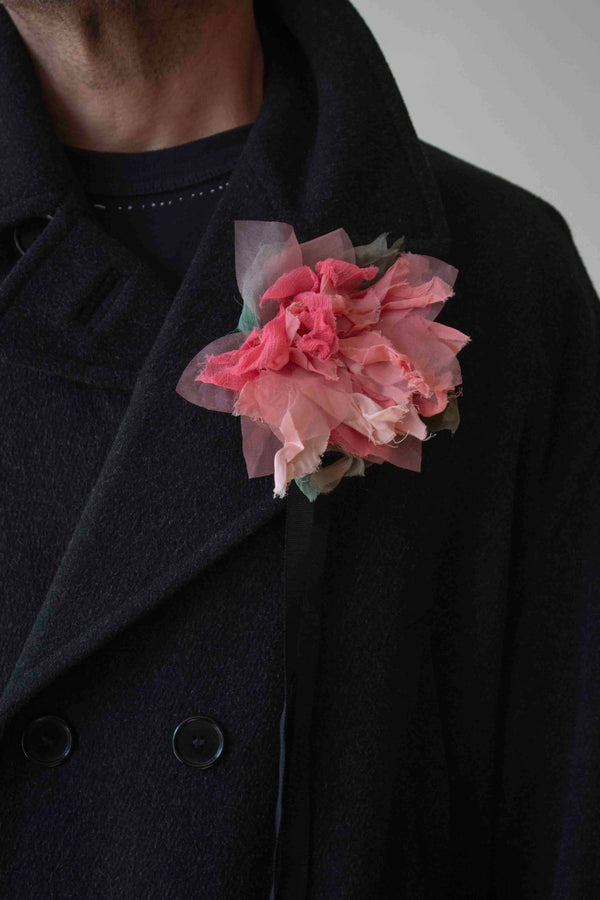 N° 44 crushed bloom wraparound accessory - akizakura pink - M