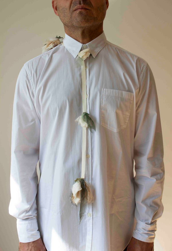 N° 155 falling flower accessory - ivory/cream - 2