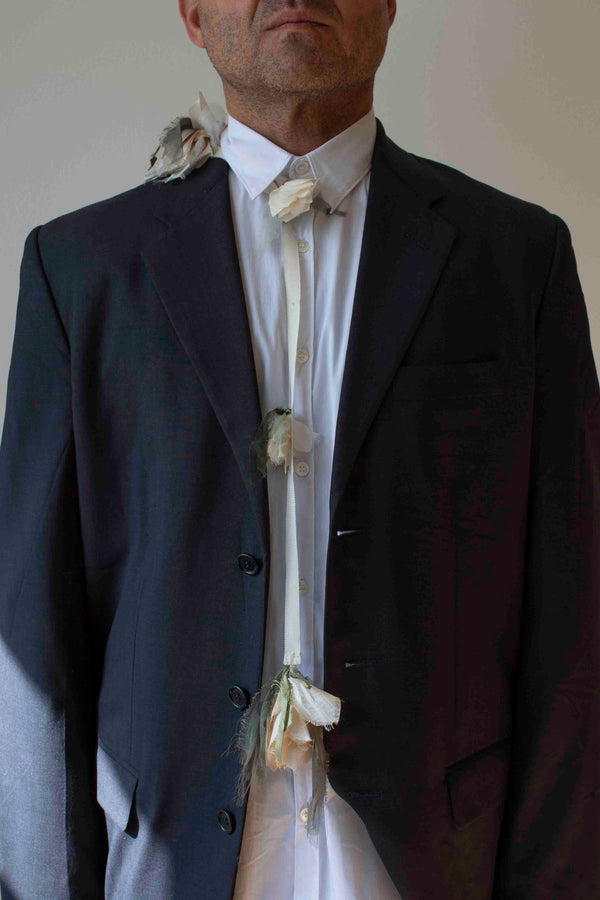 N° 155 falling flower accessory - ivory/cream - 2