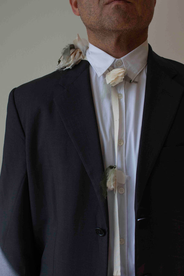 N° 155 falling flower accessory - ivory/cream - 2