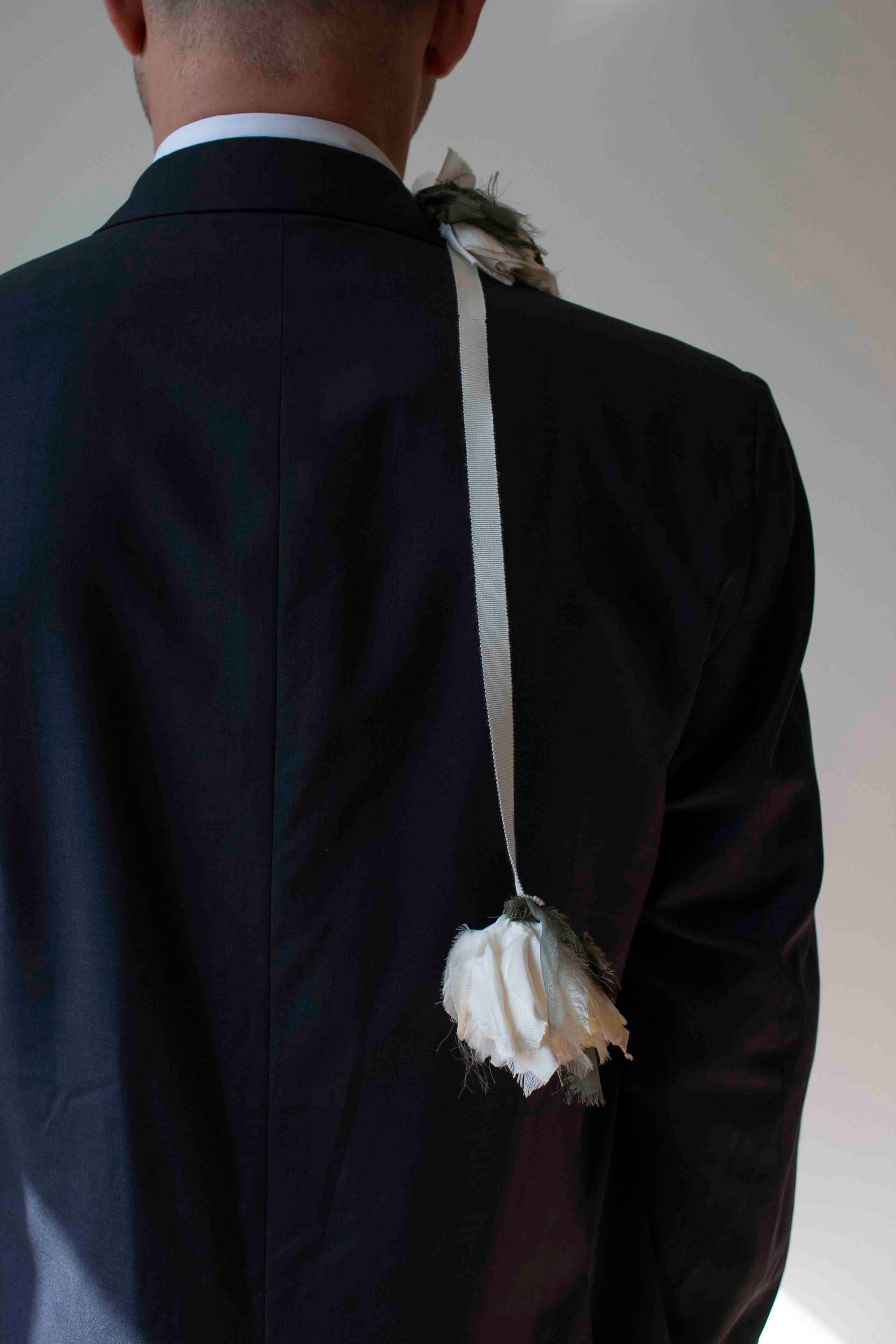 N° 155 falling flower accessory - ivory/cream - 2