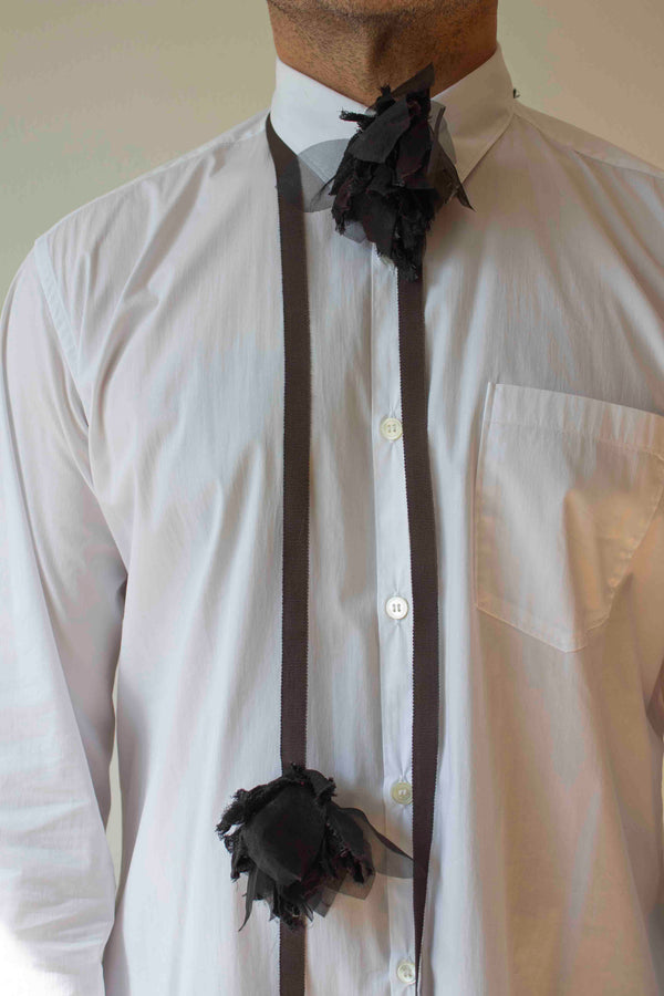 N° 49 crushed blooms accessory - sumi black - M