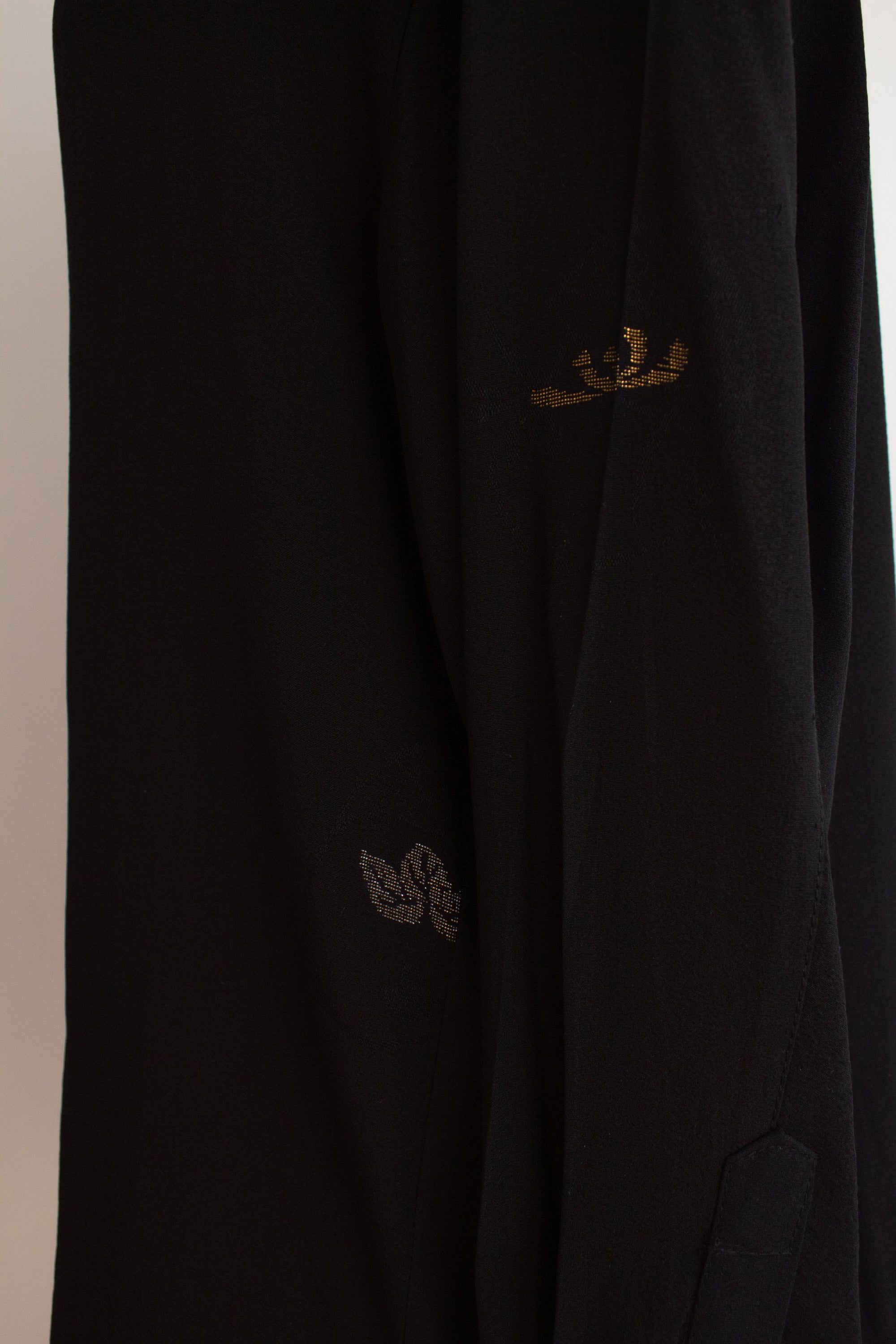 N° 225  paneled pinstripe haori shirt -  S