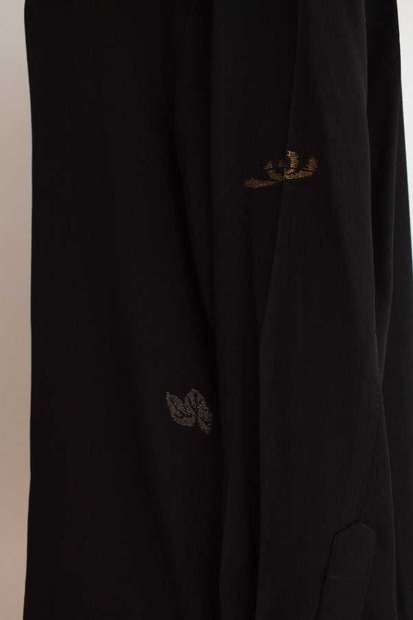 N° 225  paneled pinstripe haori shirt -  S