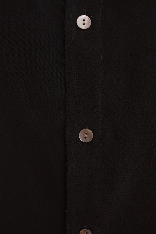 N° 225  paneled pinstripe haori shirt -  S