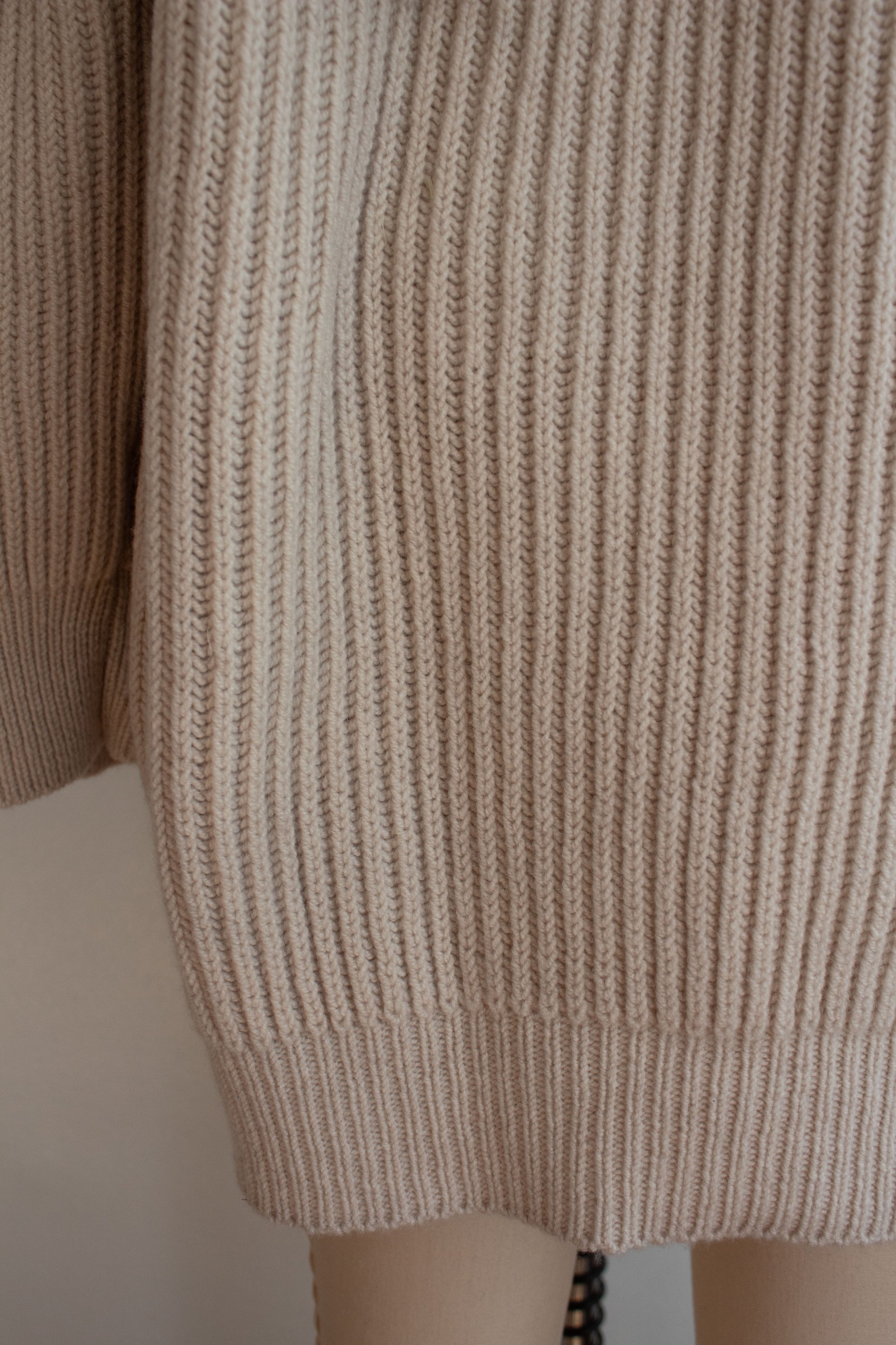 N° 64 fisherman garden sweater 1 - ishi stone