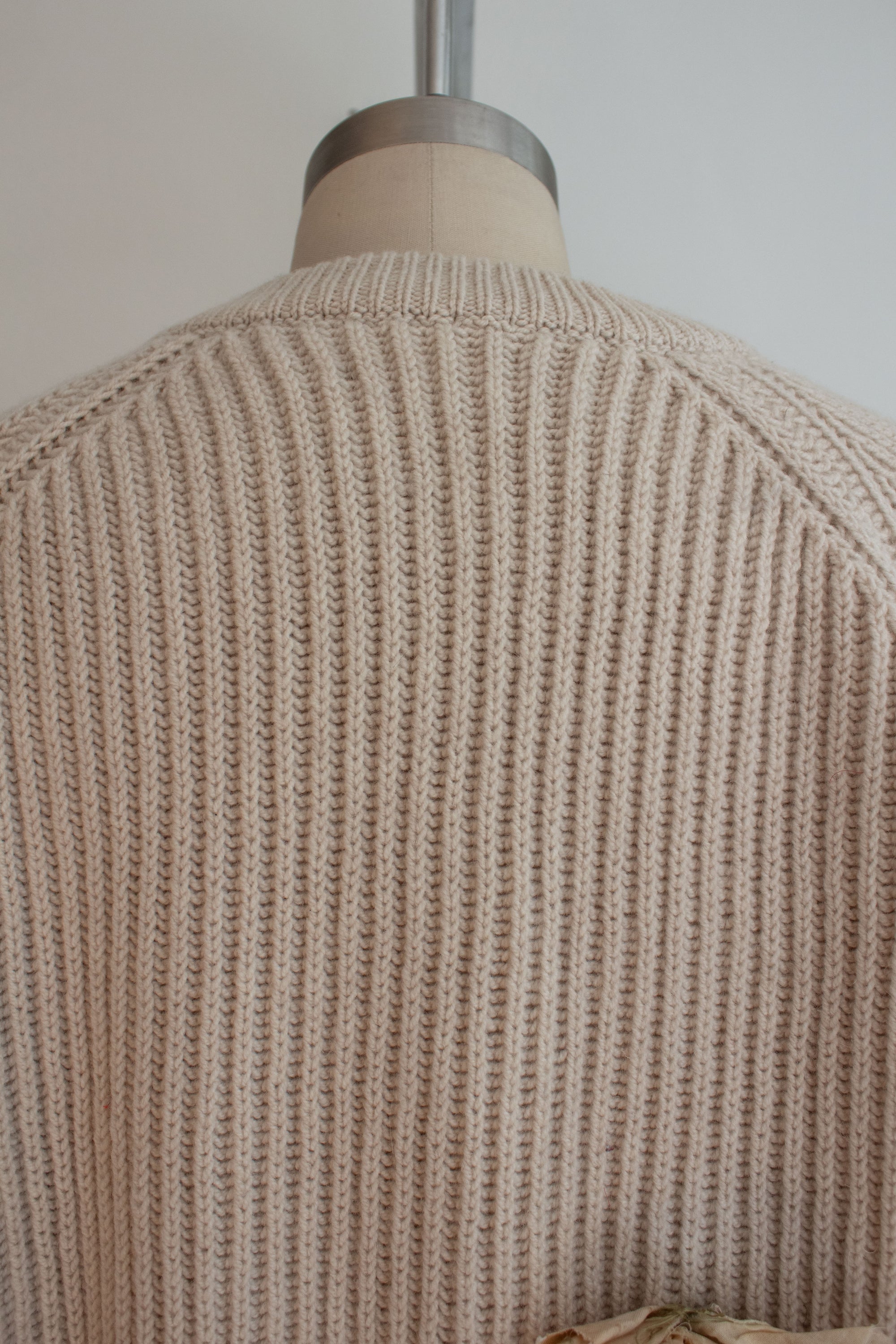 N° 64 fisherman garden sweater 2 - ishi stone