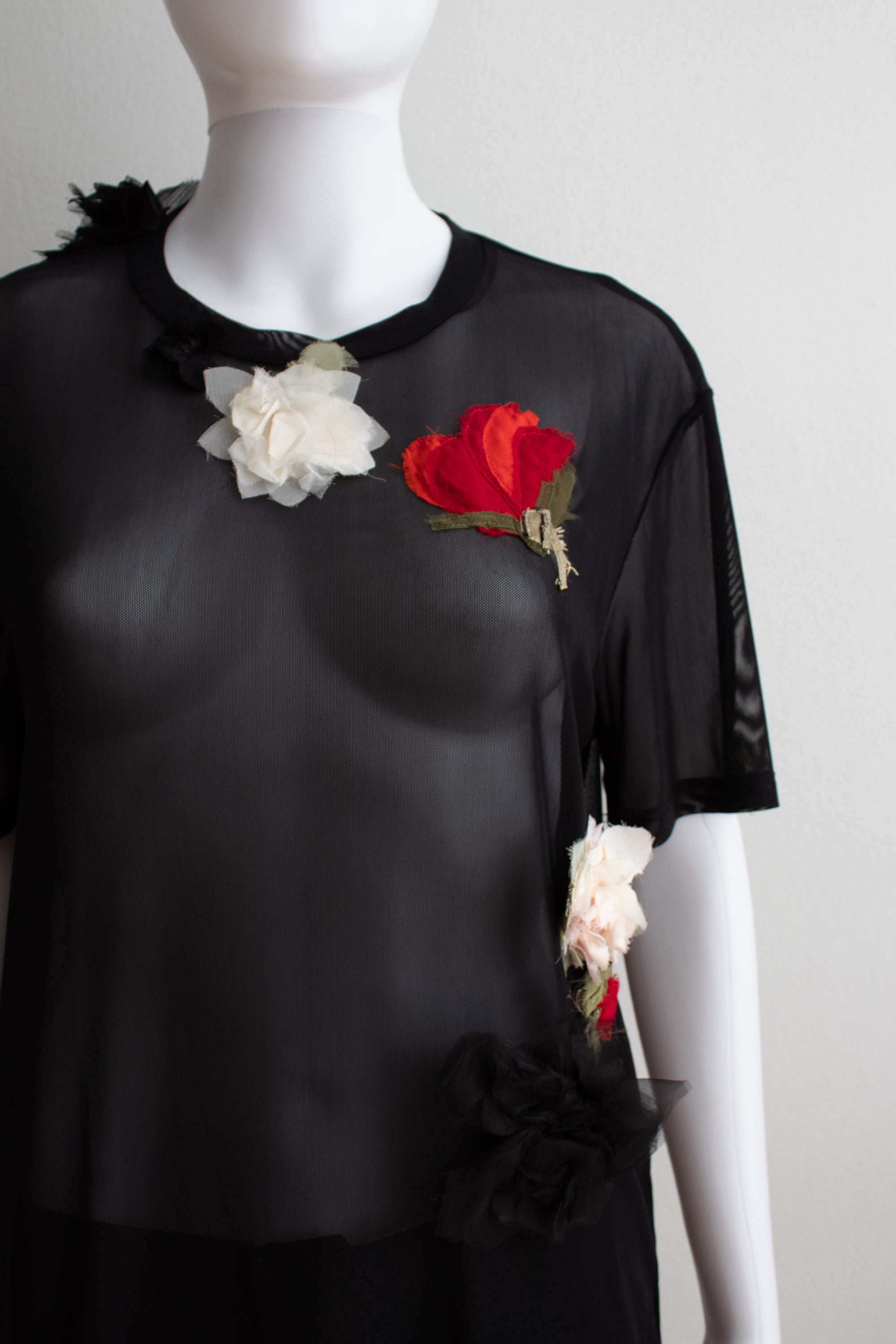 N° 92 flower arrangement short sleeve -  multi