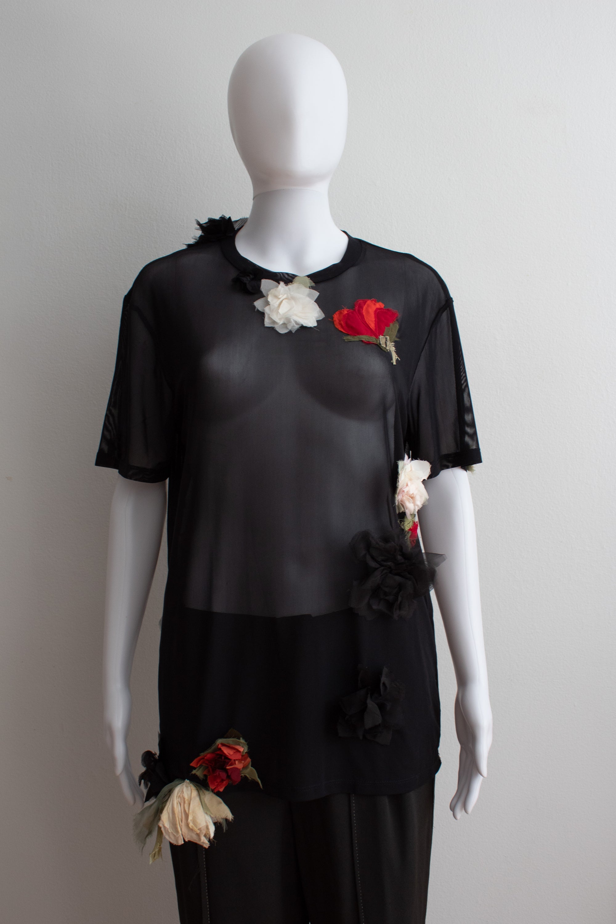 N° 92 flower arrangement short sleeve -  multi