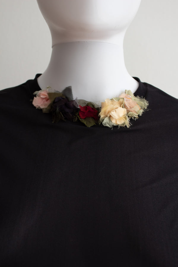 N° 72 crushed blooms fitted long sleeve