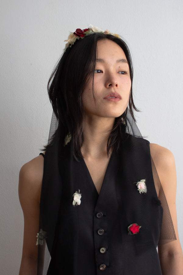 N° 91 crushed blooms headscarf- multi
