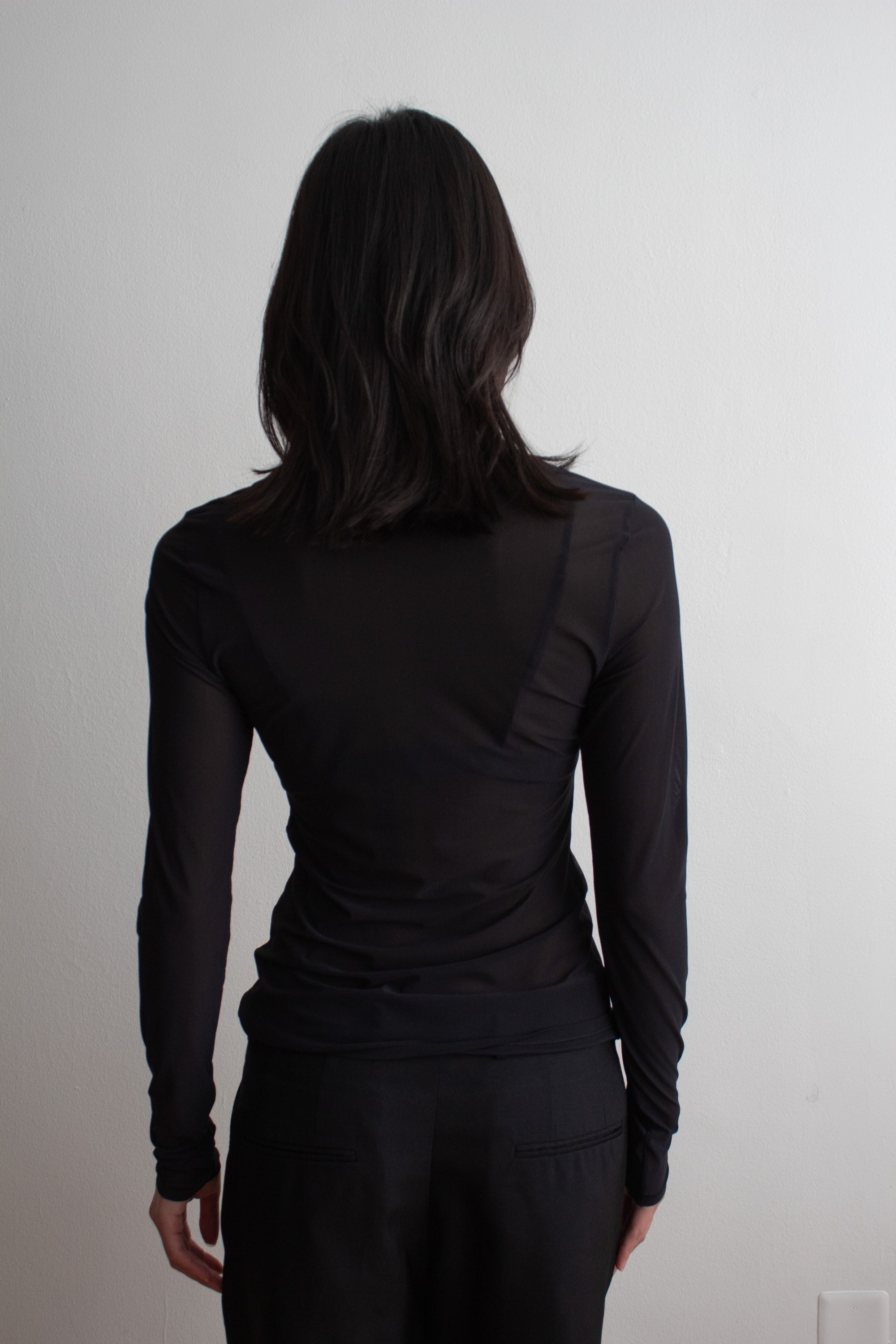 N° 72 crushed blooms fitted long sleeve