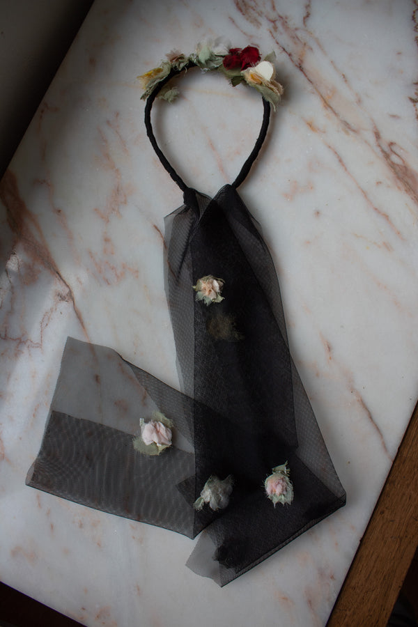N° 91 crushed blooms headscarf- multi