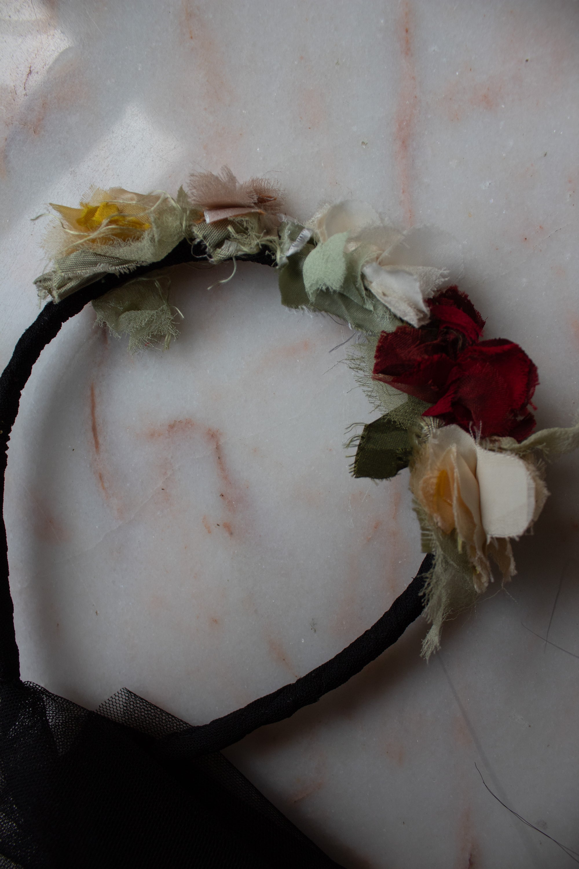 N° 91 crushed blooms headscarf- multi