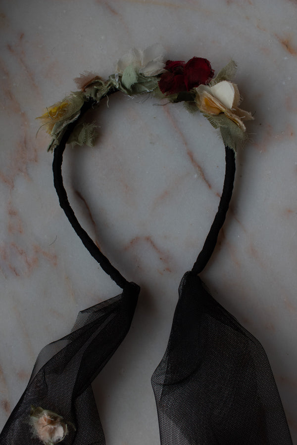 N° 91 crushed blooms headscarf- multi